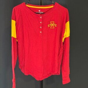 Colosseum Iowa State Cyclones Henley Tee